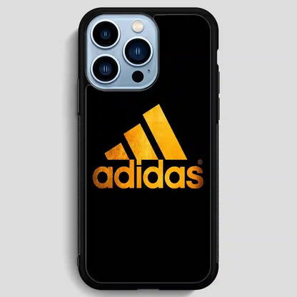 Adidas Black Brown Logo iPhone 13 Pro Max Case