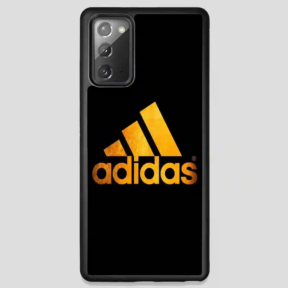 Adidas Black Brown Logo Samsung Galaxy Note 20 Case