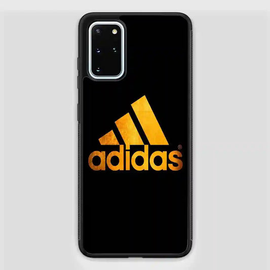 Adidas Black Brown Logo Samsung Galaxy S20 FE Case