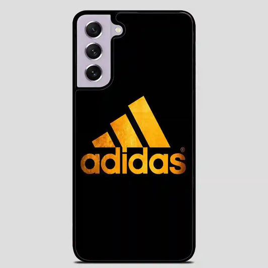 Adidas Black Brown Logo Samsung Galaxy S21 Case