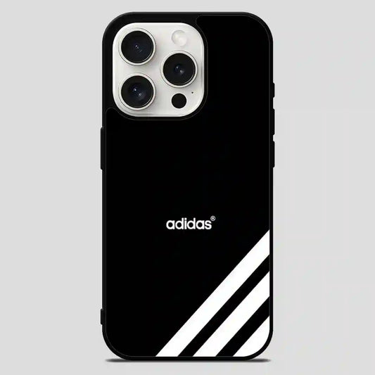 Adidas Black Cool iPhone 15 Pro Max Case