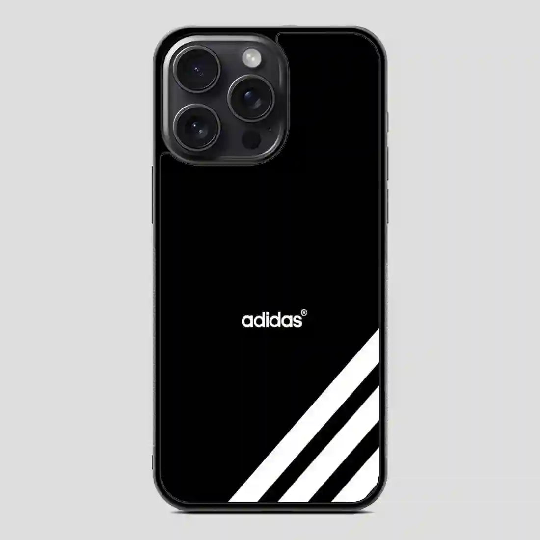 Adidas Black Cool iPhone 15 Pro Case