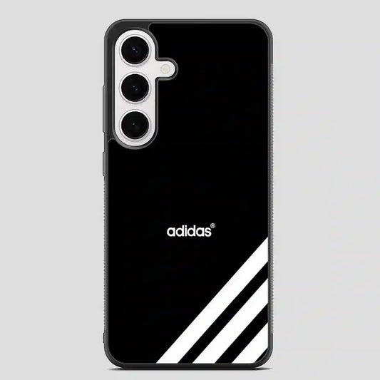 Adidas Black Cool Samsung Galaxy S24 FE Case