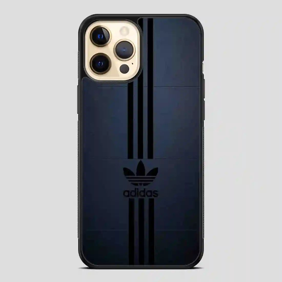 Adidas Black Dark iPhone 12 Pro Case