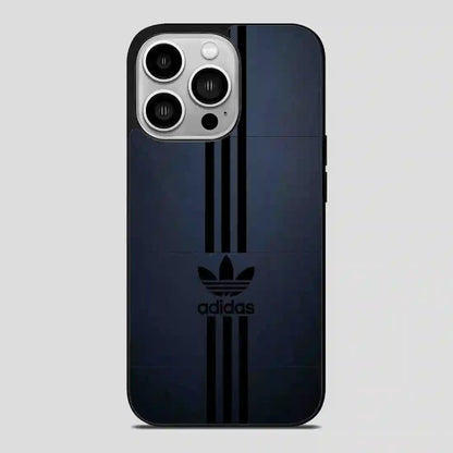 Adidas Black Dark iPhone 14 Pro Case