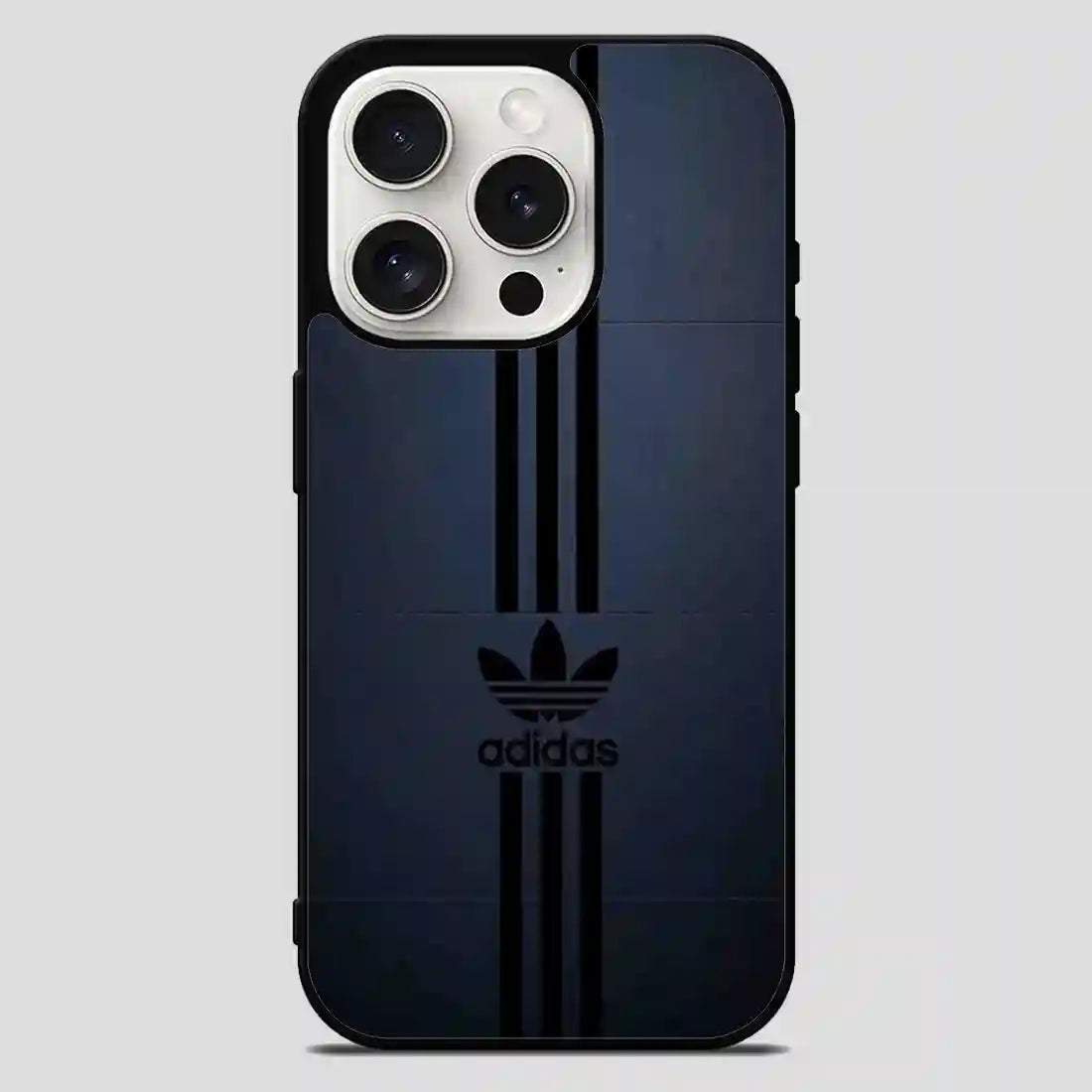 Adidas Black Dark iPhone 15 Pro Max Case