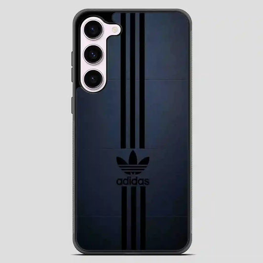 Adidas Black Dark Samsung Galaxy S23 Case