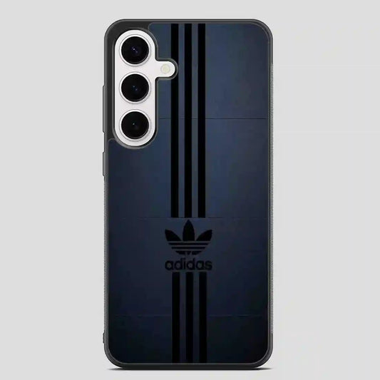 Adidas Black Dark Samsung Galaxy S24 Plus Case