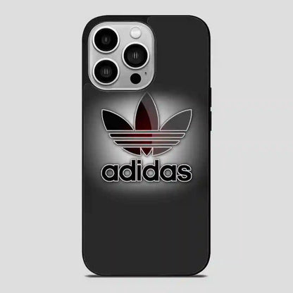 Adidas Black iPhone 14 Pro Case