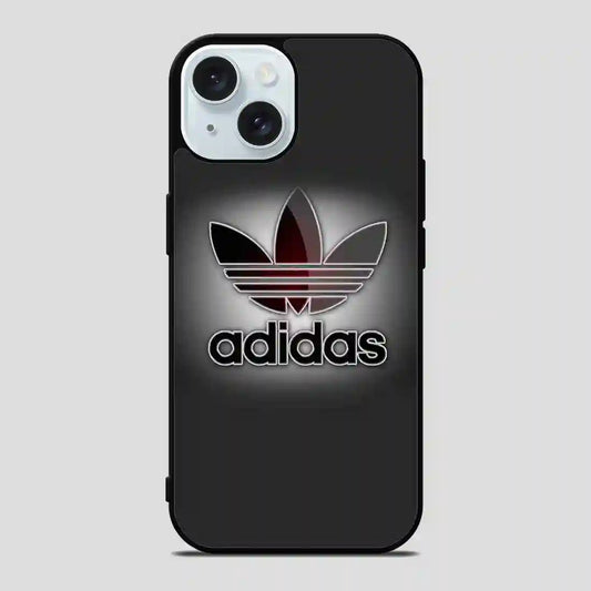 Adidas Black iPhone 15 Case