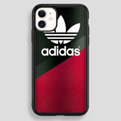 Adidas Black Wallpaper iPhone 12 Case