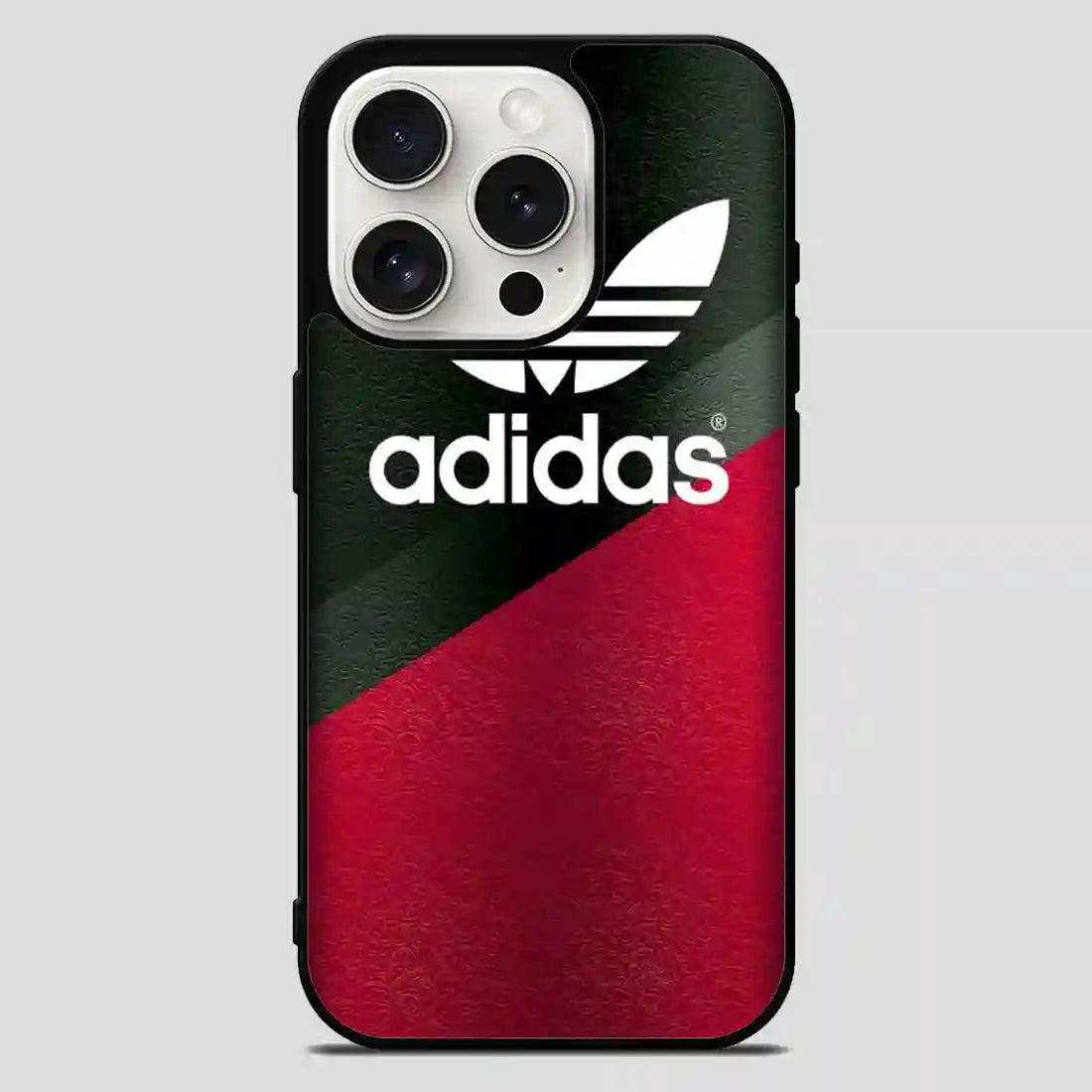 Adidas Black Wallpaper iPhone 15 Pro Max Case