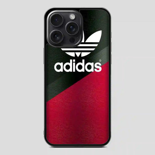 Adidas Black Wallpaper iPhone 15 Pro Case