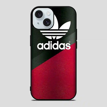 Adidas Black Wallpaper iPhone 15 Case