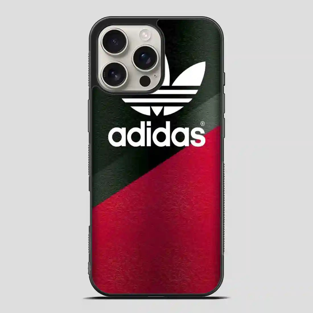 Adidas Black Wallpaper iPhone 16 Pro Max Case