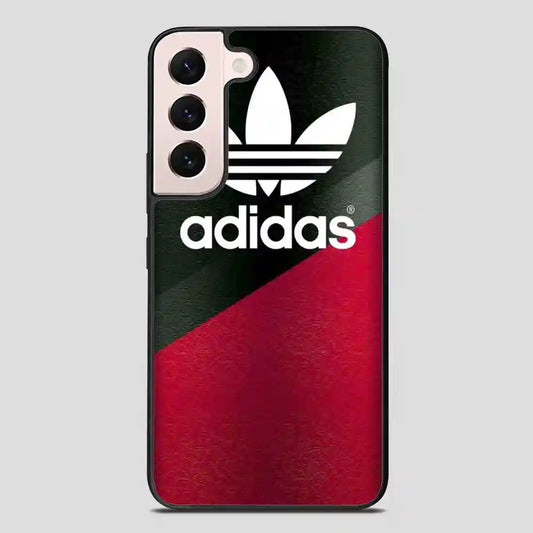 Adidas Black Wallpaper Samsung Galaxy S22 Plus Case