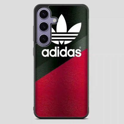 Adidas Black Wallpaper Samsung Galaxy S23 FE Case