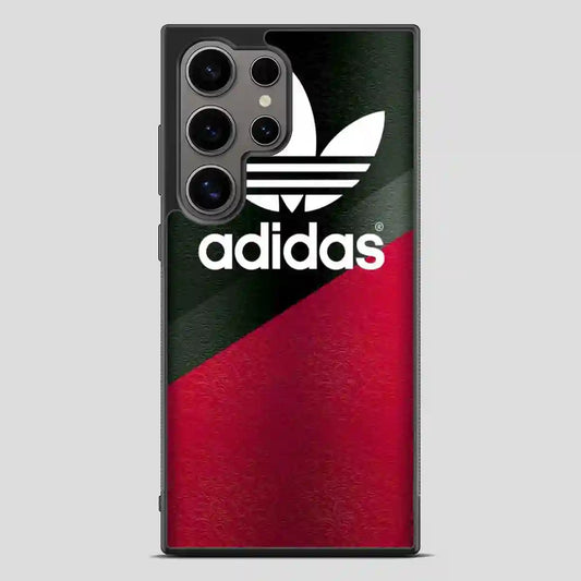 Adidas Black Wallpaper Samsung Galaxy S24 Ultra Case