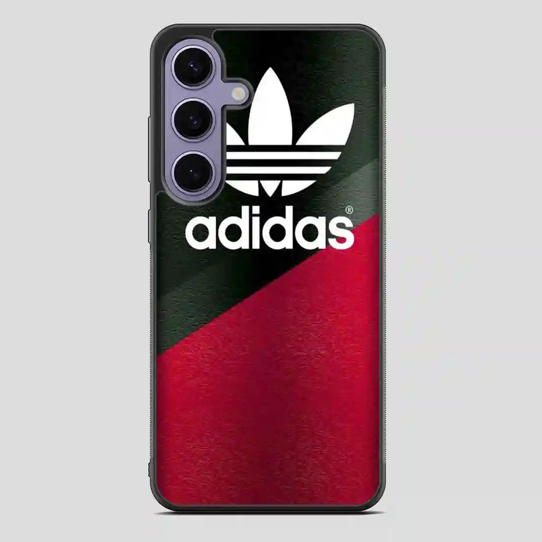 Adidas Black Wallpaper Samsung Galaxy S24 Case