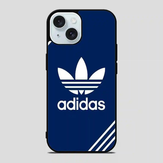 Adidas Blue Art iPhone 15 Case