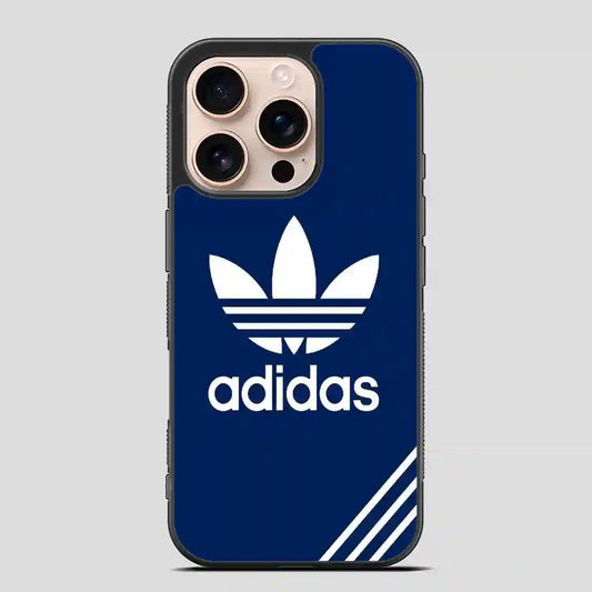 Adidas Blue Art iPhone 16 Pro Case