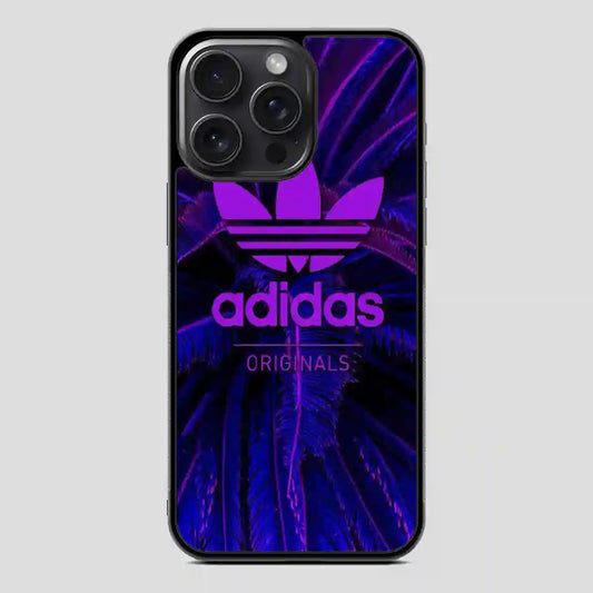 Adidas Blue Desigh iPhone 15 Pro Case