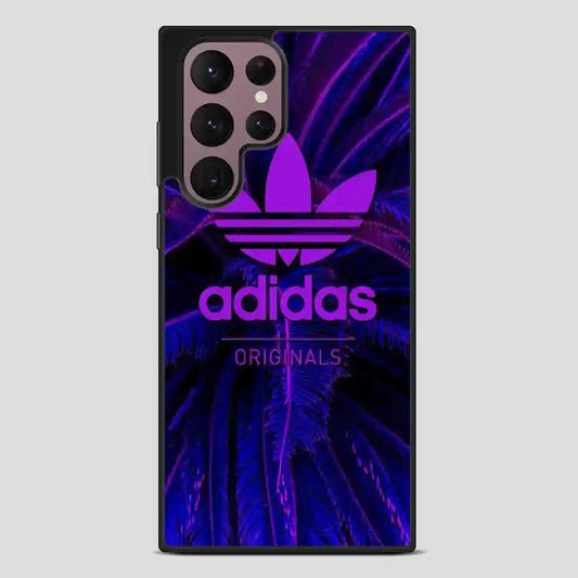 Adidas Blue Desigh Samsung Galaxy S22 Ultra Case