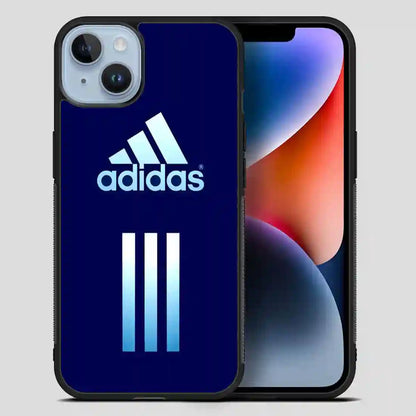 Adidas Blue iPhone 14 Plus Case