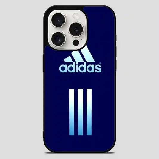 Adidas Blue iPhone 15 Pro Max Case