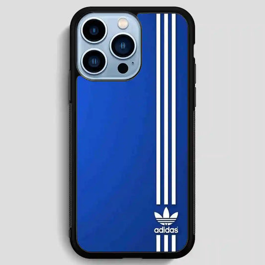 Adidas Blue Line Corner iPhone 13 Pro Max Case