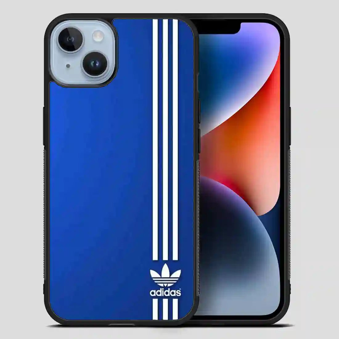 Adidas Blue Line Corner iPhone 14 Plus Case