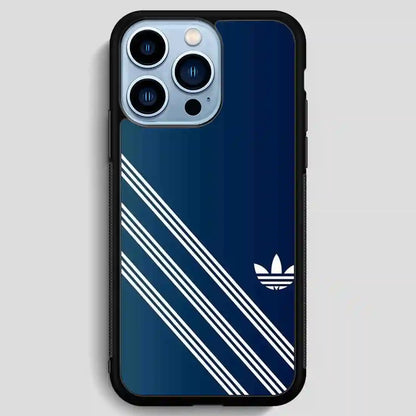 Adidas Blue Line Simple iPhone 13 Pro Max Case