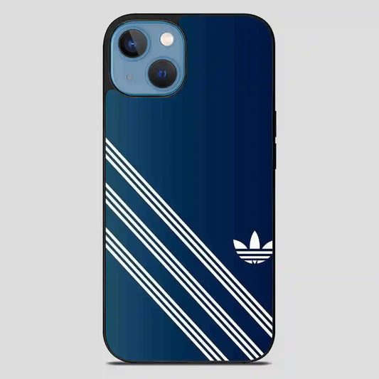 Adidas Blue Line Simple iPhone 13 Case