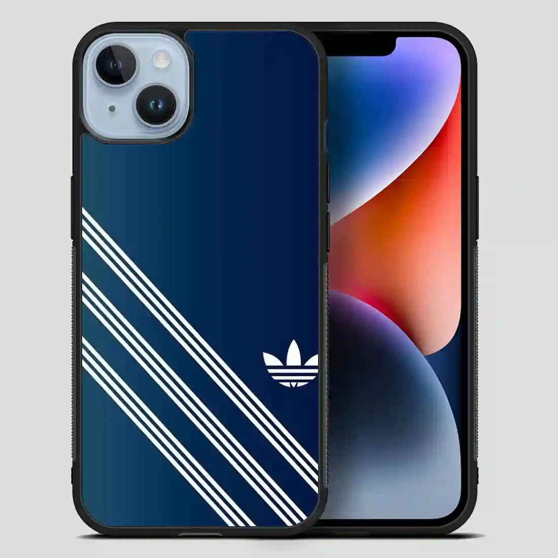 Adidas Blue Line Simple iPhone 14 Plus Case