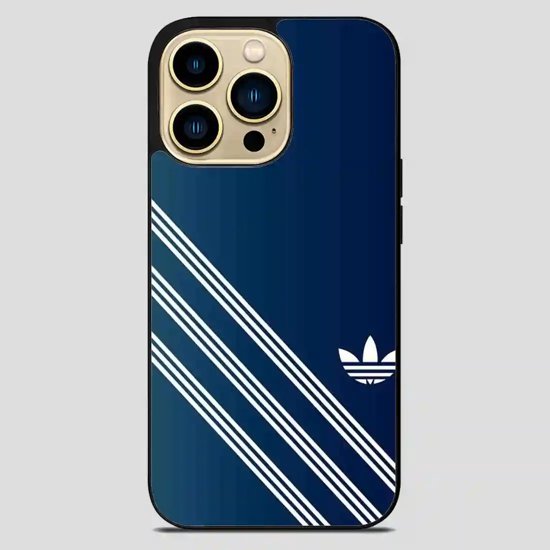 Adidas Blue Line Simple iPhone 14 Pro Max Case