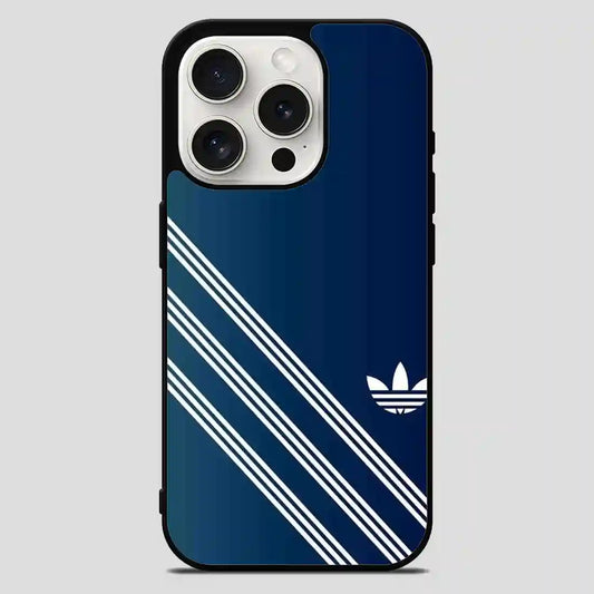 Adidas Blue Line Simple iPhone 15 Pro Max Case