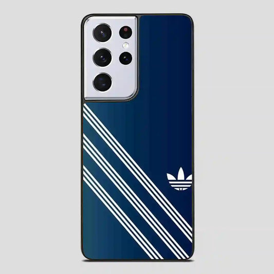 Adidas Blue Line Simple Samsung Galaxy S21 Ultra Case