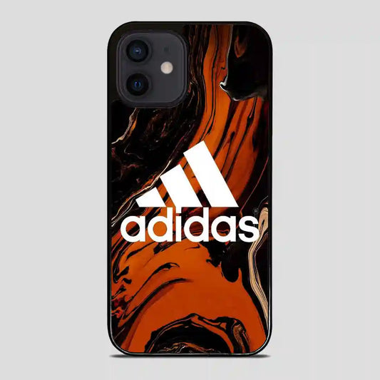 Adidas Brown Marbel iPhone 12 Mini Case