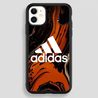 Adidas Brown Marbel iPhone 12 Case