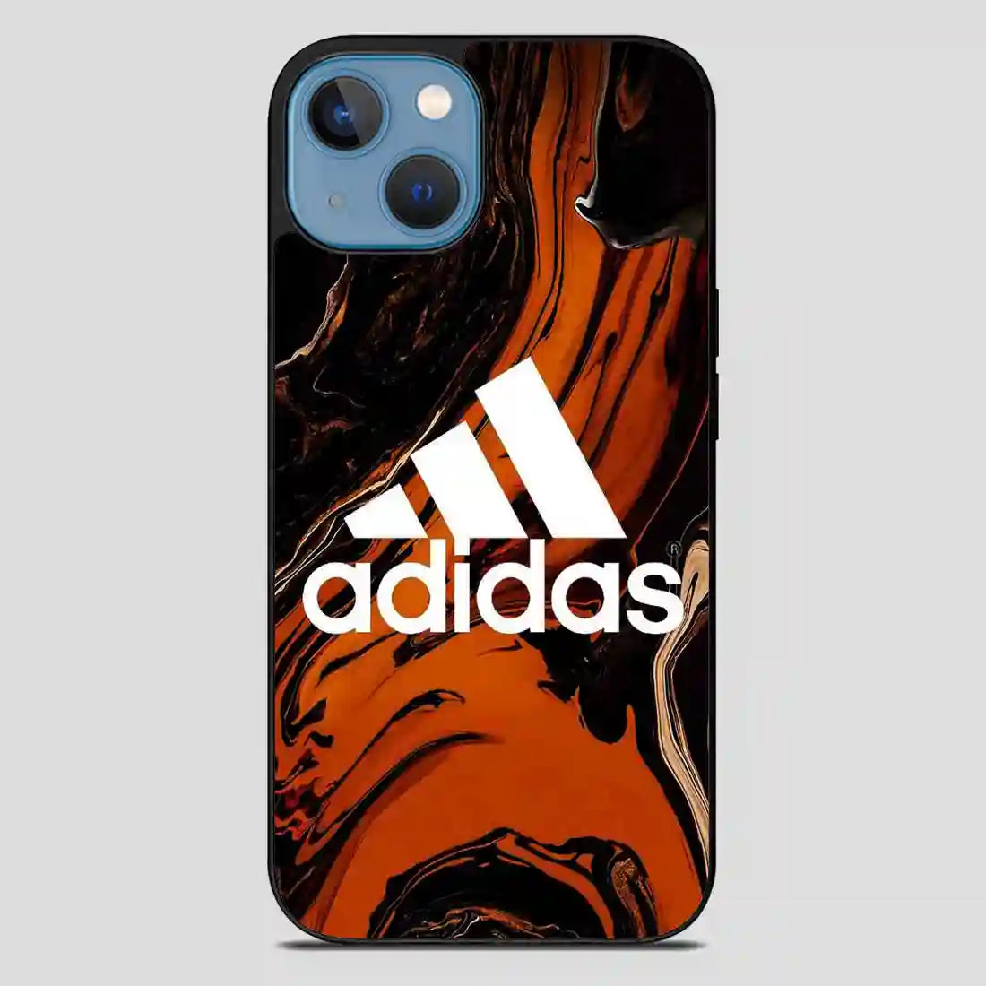 Adidas Brown Marbel iPhone 13 Case