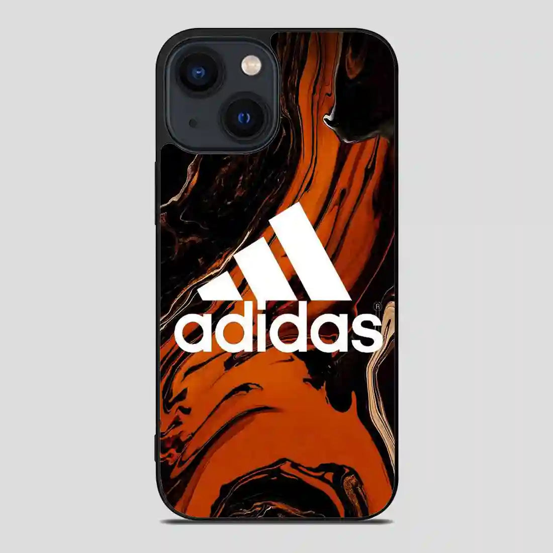 Adidas Brown Marbel iPhone 14 Case