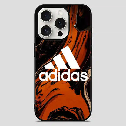 Adidas Brown Marbel iPhone 15 Pro Max Case