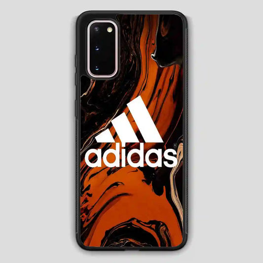 Adidas Brown Marbel Samsung Galaxy S20 Case