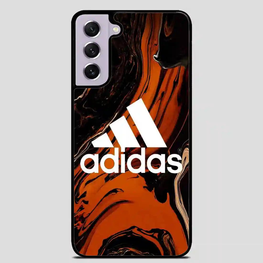 Adidas Brown Marbel Samsung Galaxy S21 Case