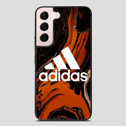 Adidas Brown Marbel Samsung Galaxy S22 Plus Case