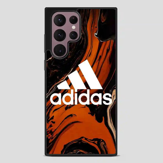 Adidas Brown Marbel Samsung Galaxy S22 Ultra Case