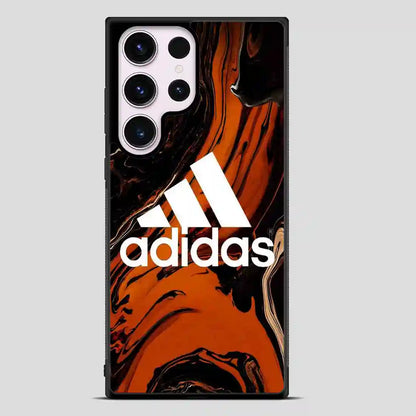 Adidas Brown Marbel Samsung Galaxy S23 Ultra Case