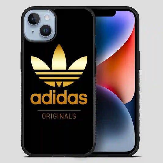 Adidas Brown Original iPhone 14 Plus Case