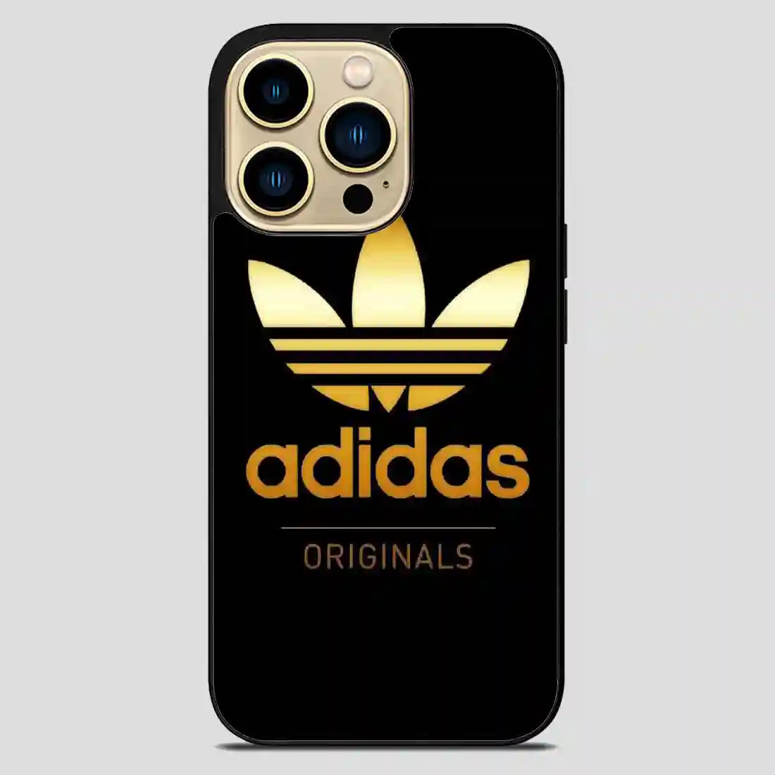 Adidas Brown Original iPhone 14 Pro Max Case