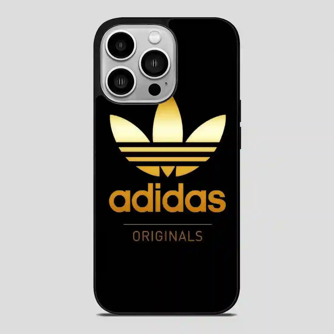 Adidas Brown Original iPhone 14 Pro Case